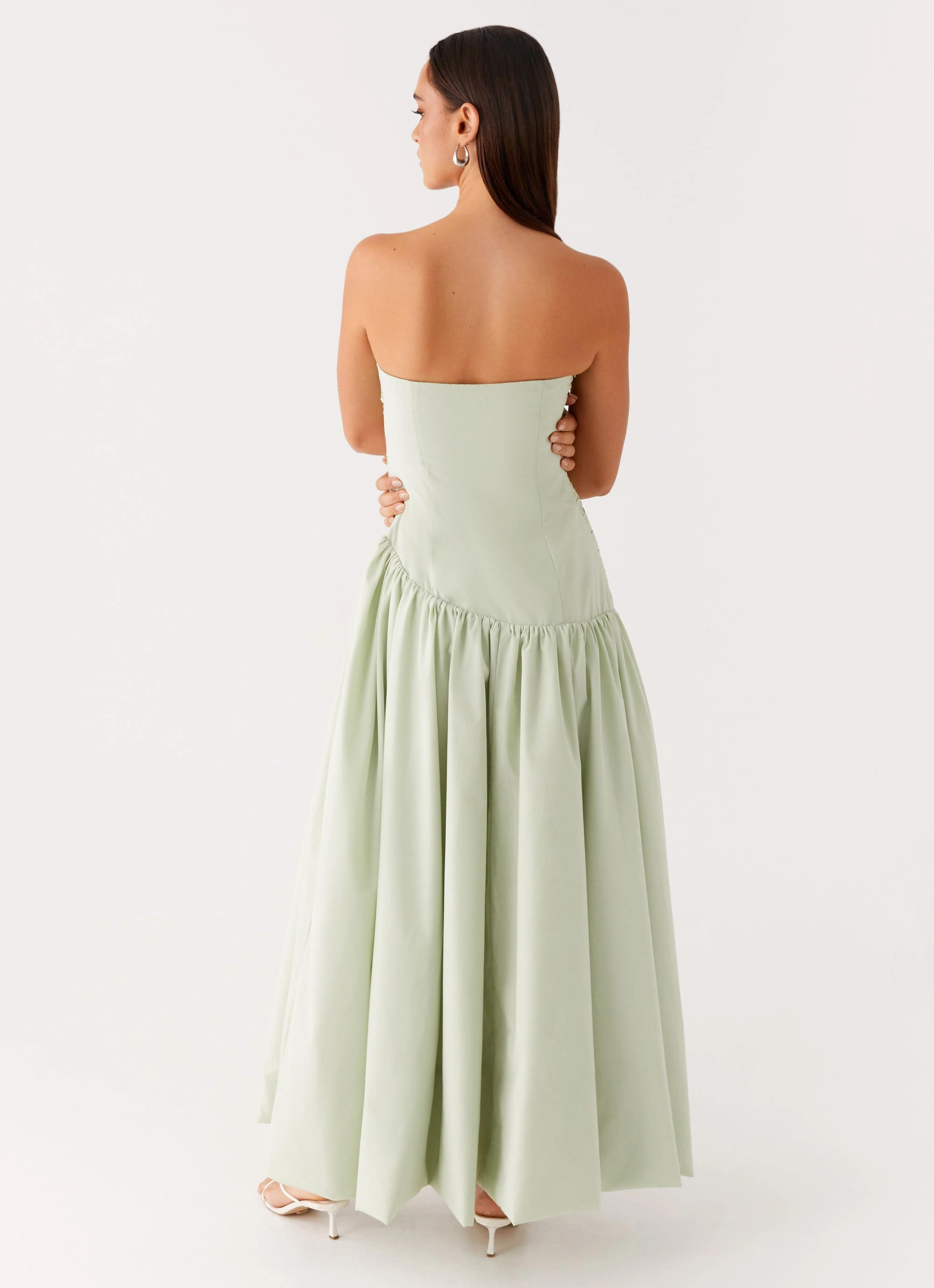 Misa Bubble Maxi Dress - Mint Air Beauty
