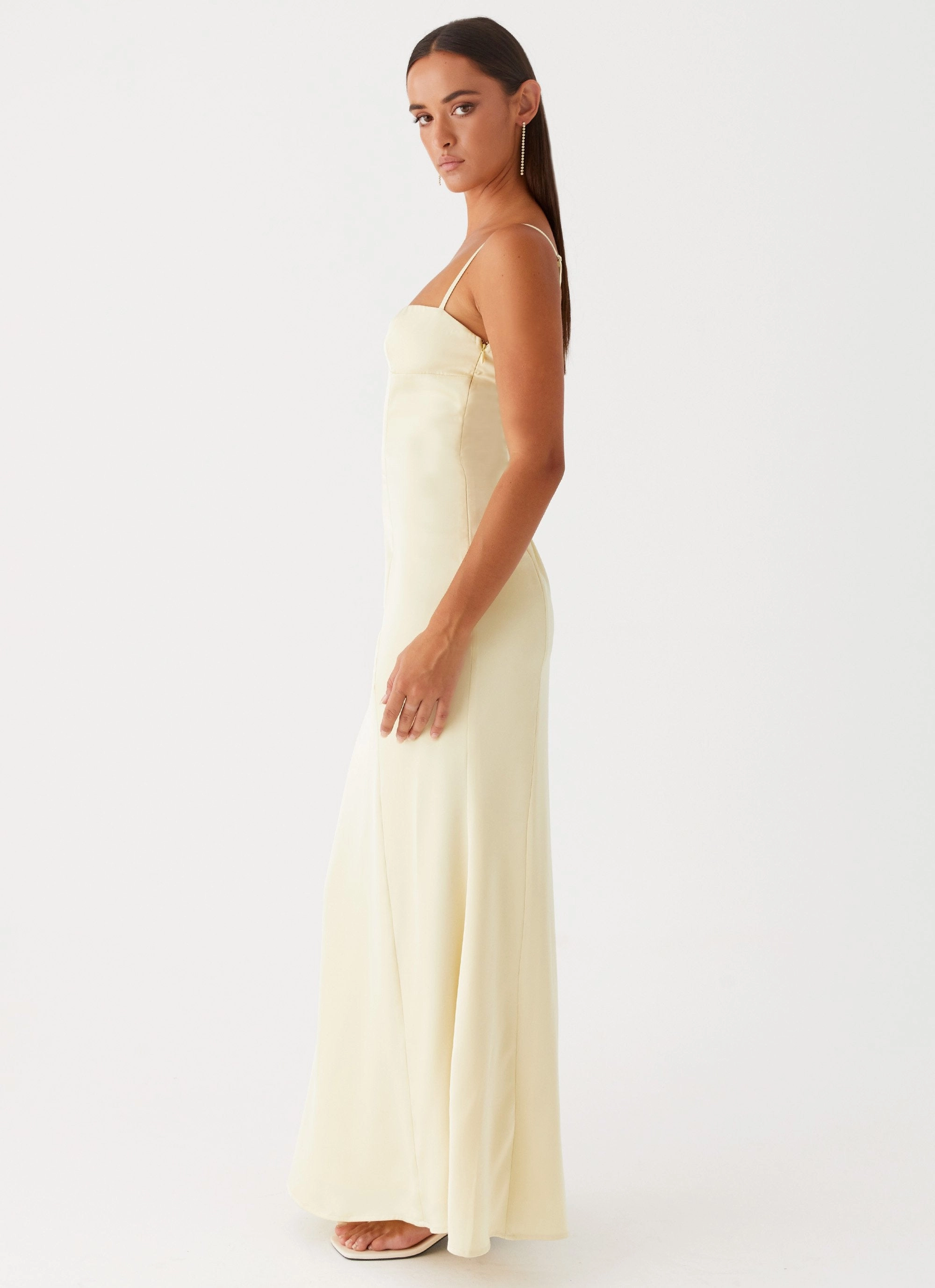 Miss Bloom Maxi Dress - Lemon Wrap Charm