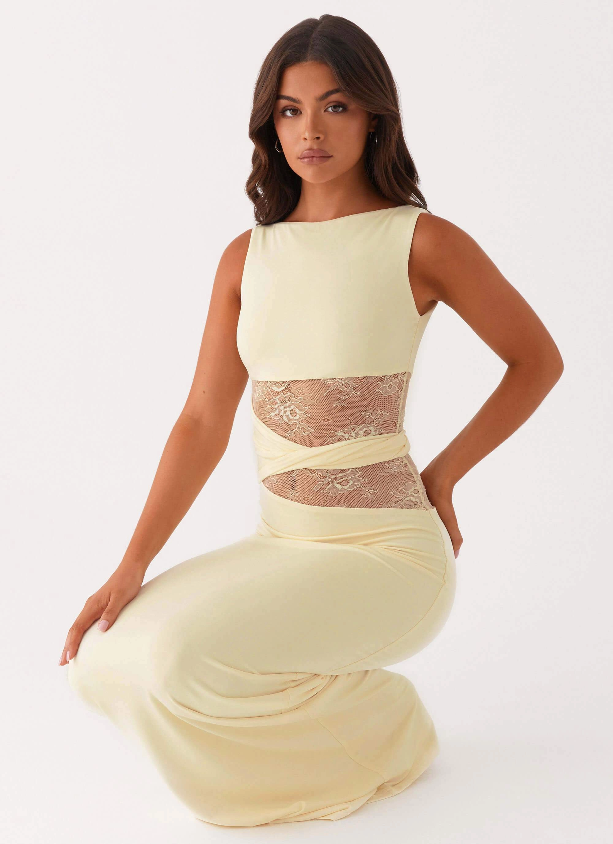 Minimal Touch Karma Maxi Dress - Yellow