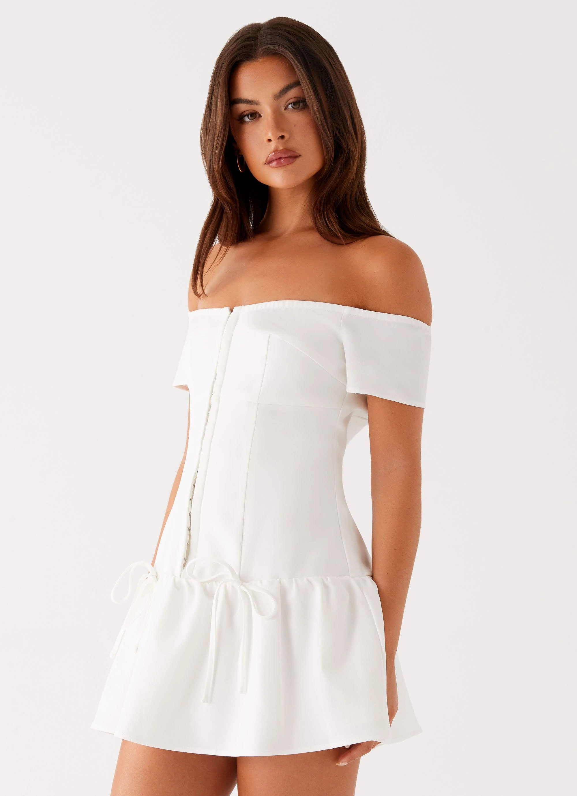 All Wear Penny Mini Dress - White