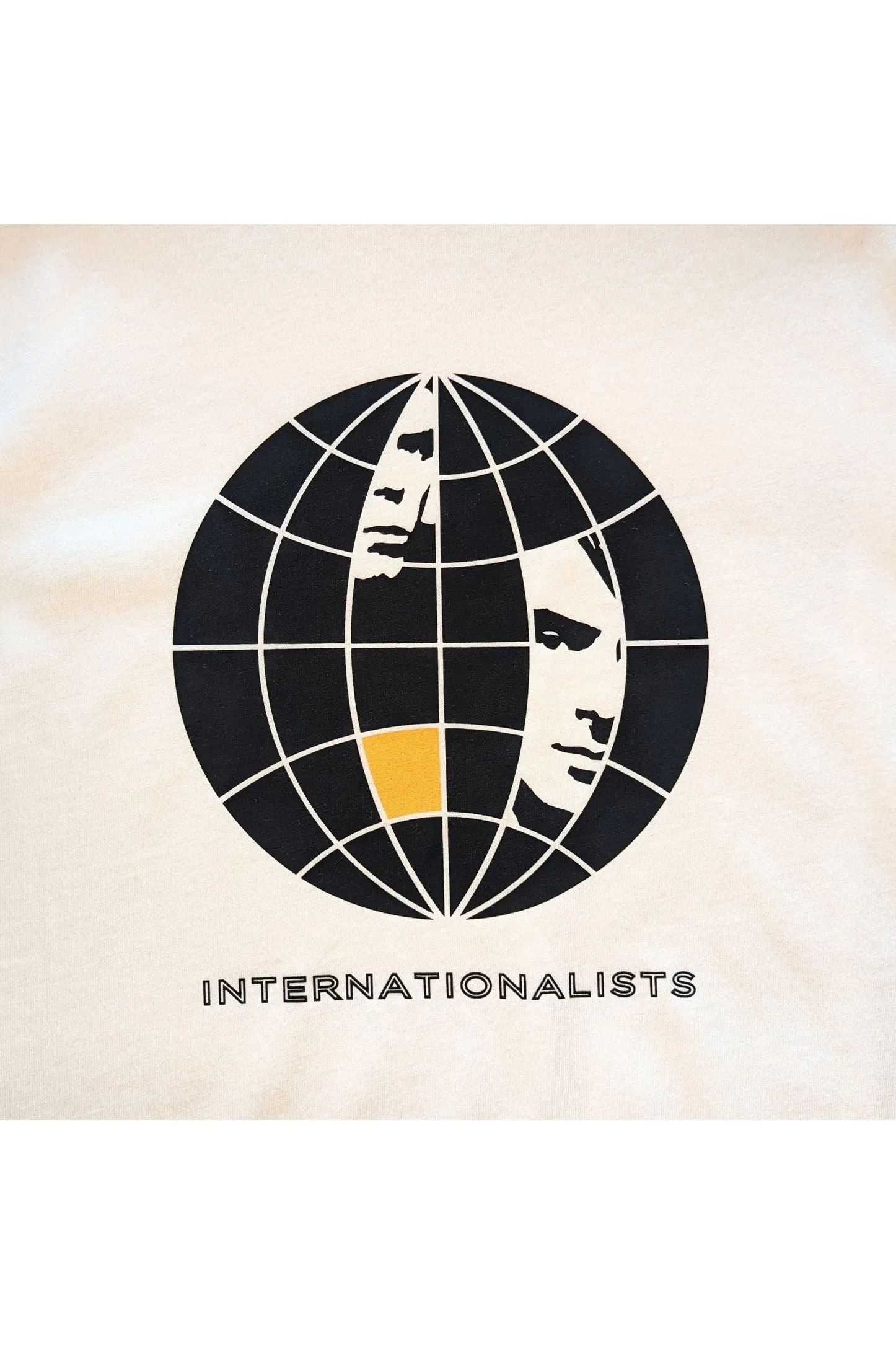Modfather Clothing - Internationalists Ecru Long Sleeve MF2539 - T-shirt