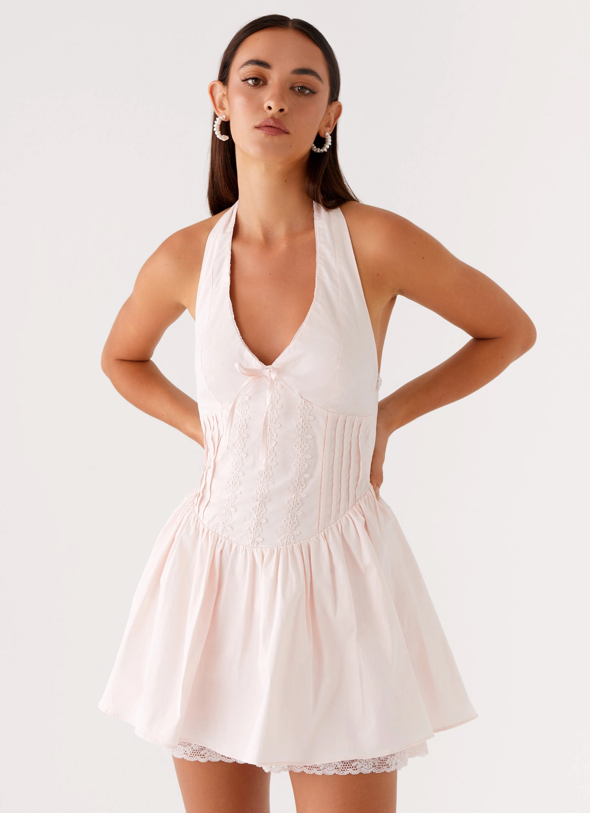 Moira Mini Dress - Pink Breath Soft