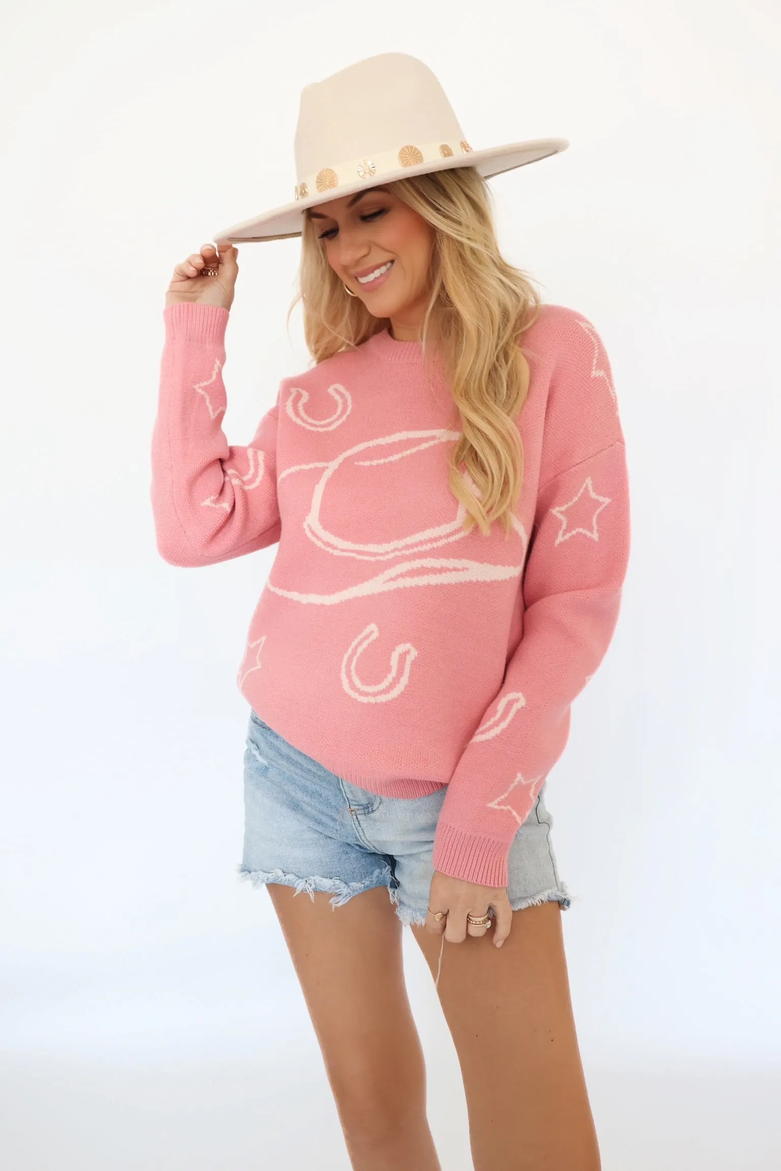 NaturalFiberBlend Cowgirl Sweater- Final Sale