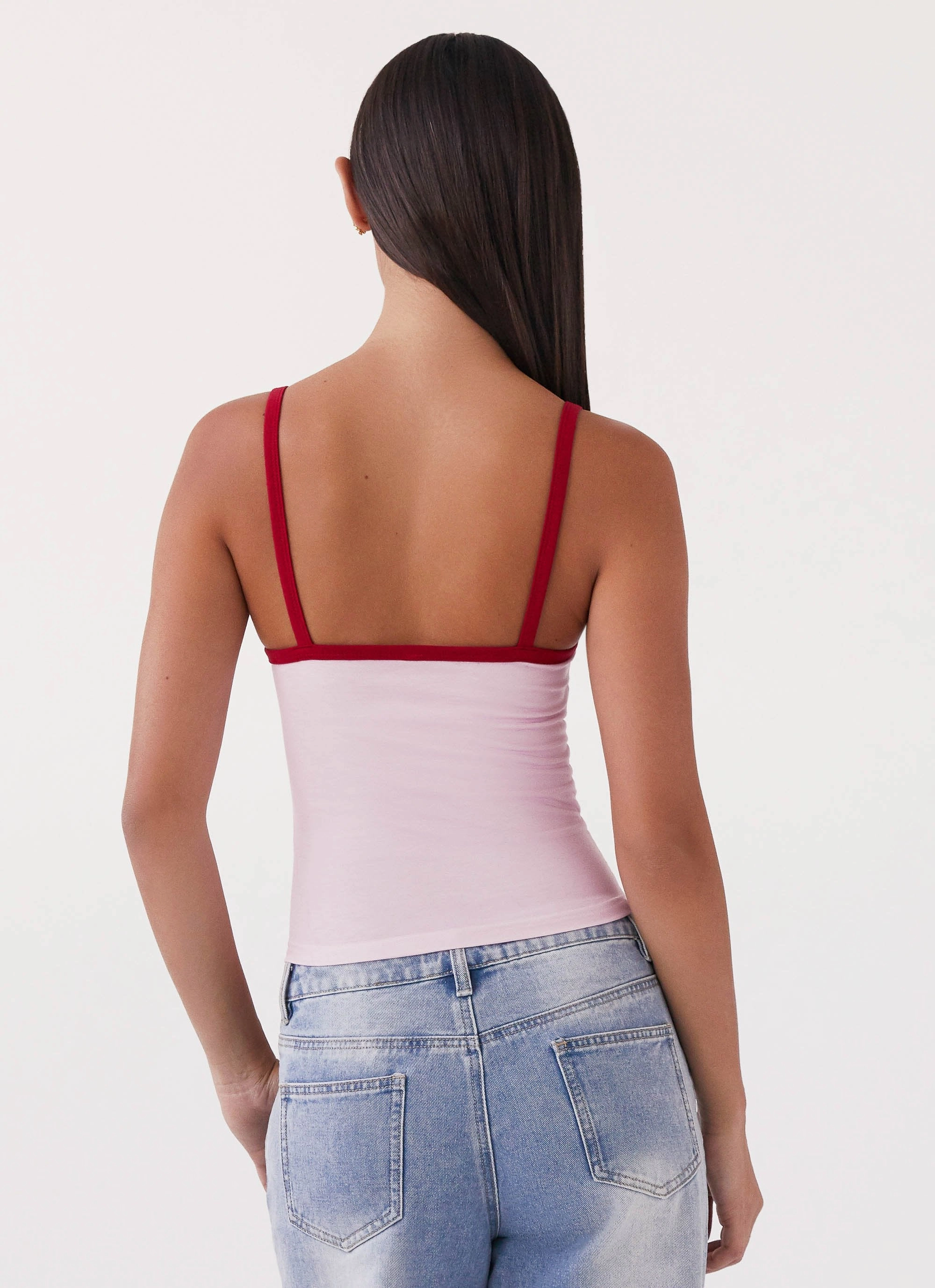Eternal Sunshine Tank Top - Pink Peony Garment Dyed Finish Summer Wardrobe