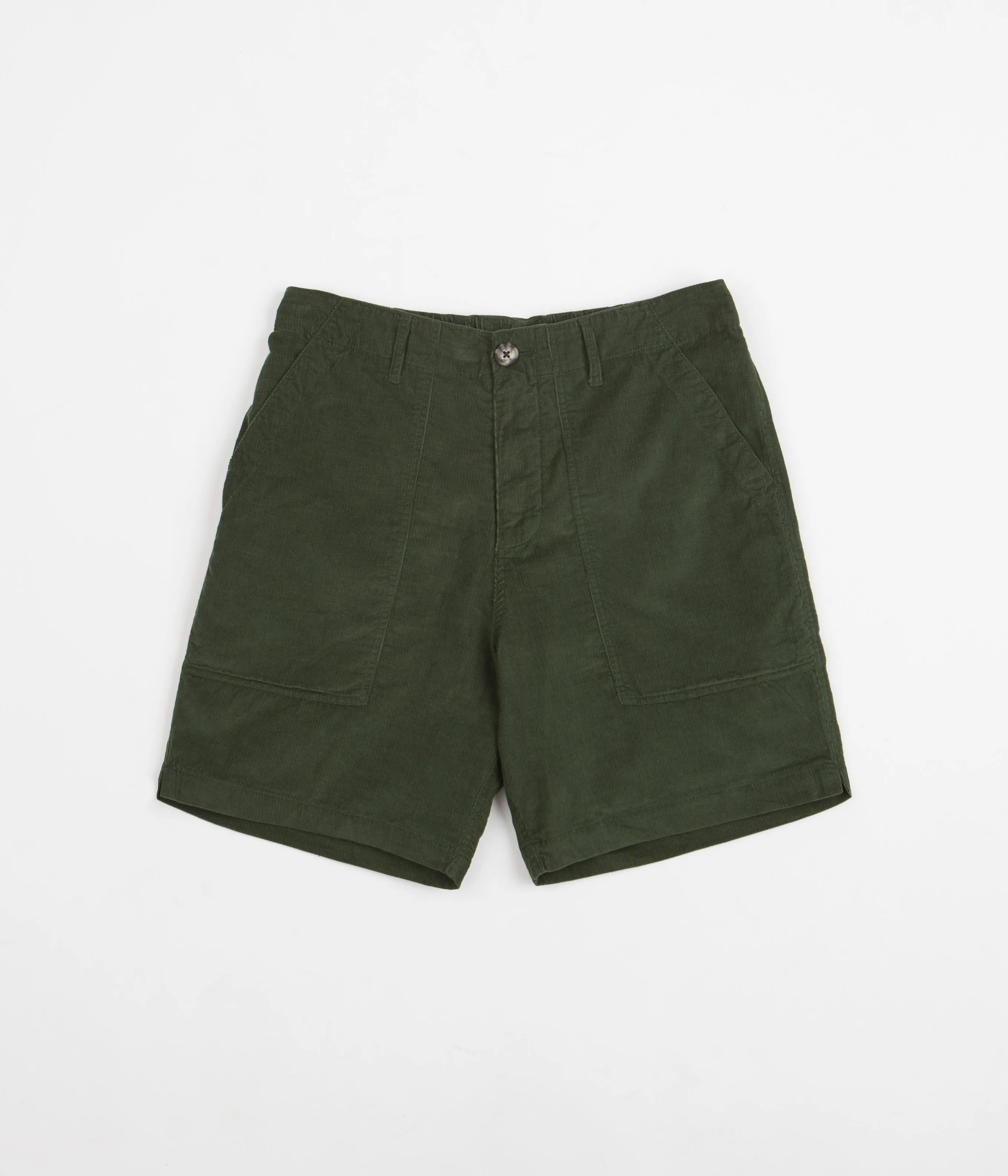 Mollusk Corduroy Salvador Shorts - Rover Green