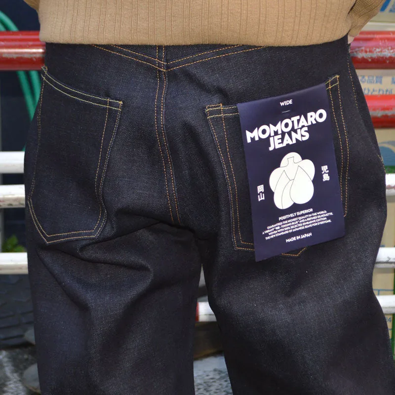 MOMOTARO JEANS "MMJB0400" #400 STANDARD WIDE BUTTON 14.7oz