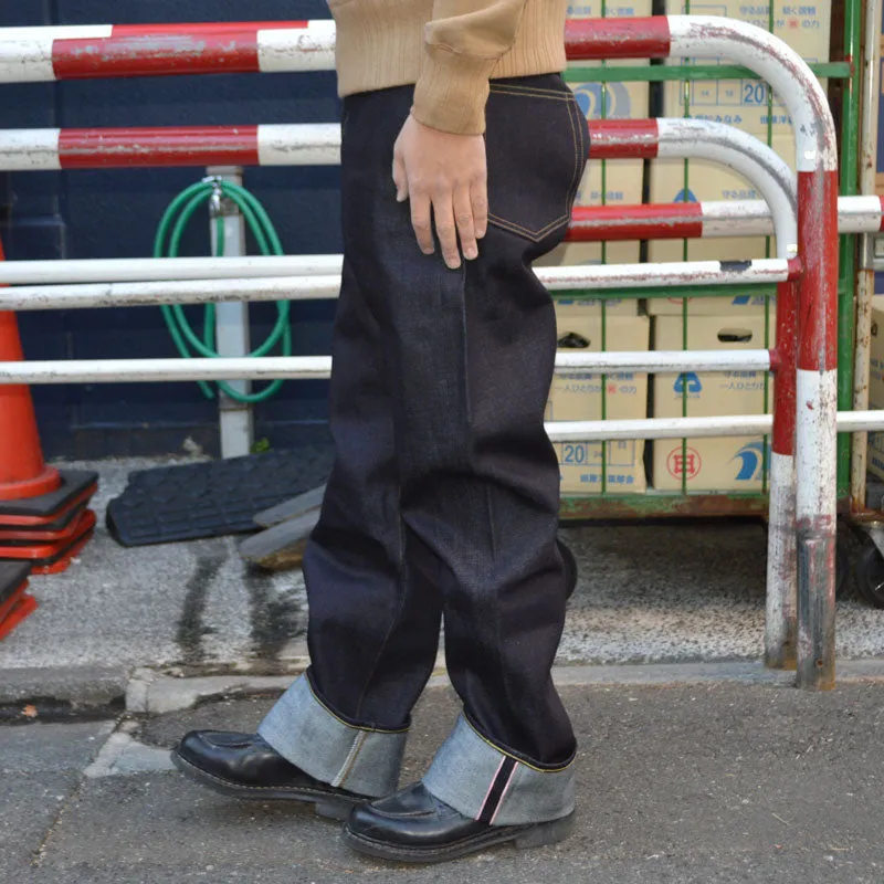 MOMOTARO JEANS "MMJB0400" #400 STANDARD WIDE BUTTON 14.7oz