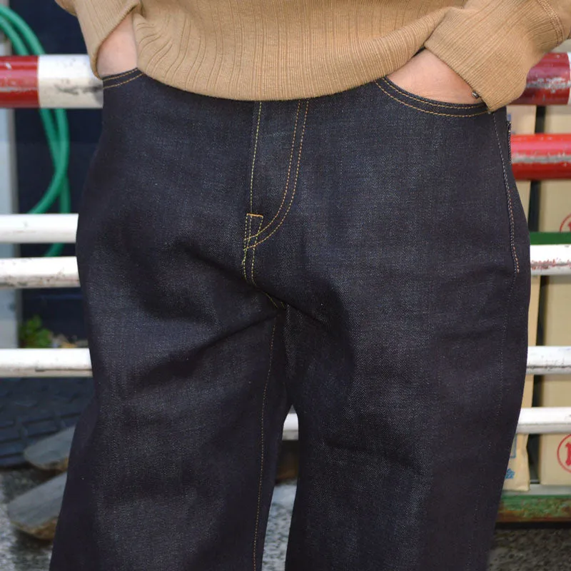 MOMOTARO JEANS "MMJB0400" #400 STANDARD WIDE BUTTON 14.7oz