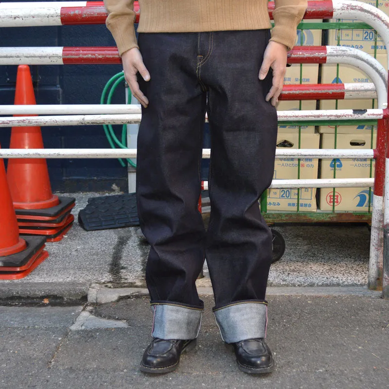 MOMOTARO JEANS "MMJB0400" #400 STANDARD WIDE BUTTON 14.7oz