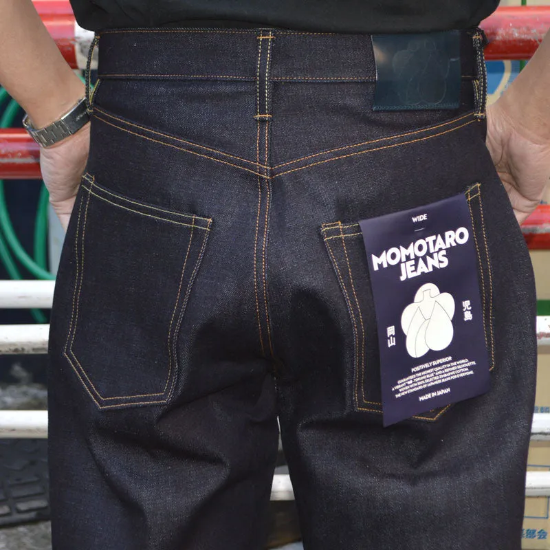 MOMOTARO JEANS "MMJB0400" #400 STANDARD WIDE BUTTON 14.7oz