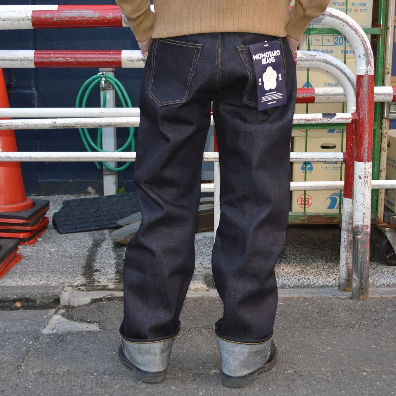 MOMOTARO JEANS "MMJB0400" #400 STANDARD WIDE BUTTON 14.7oz
