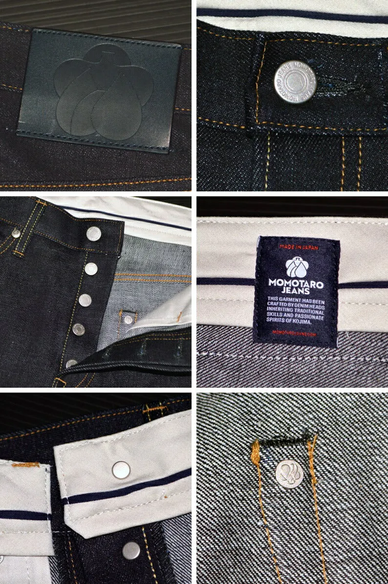 MOMOTARO JEANS "MMJB0400" #400 STANDARD WIDE BUTTON 14.7oz