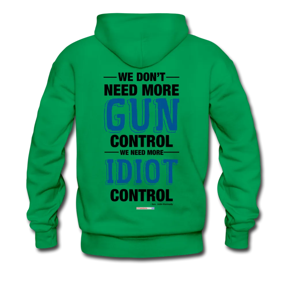 MORE IDIOT CONTROL - Men's Hoodie