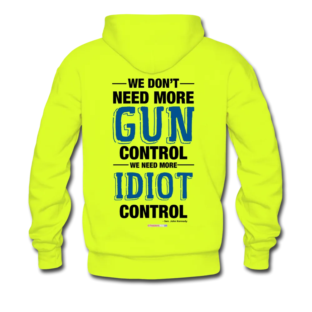 MORE IDIOT CONTROL - Men's Hoodie