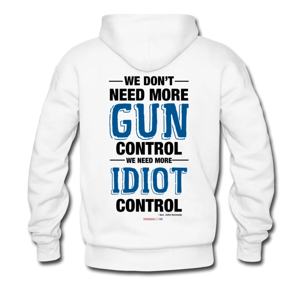 MORE IDIOT CONTROL - Men's Hoodie