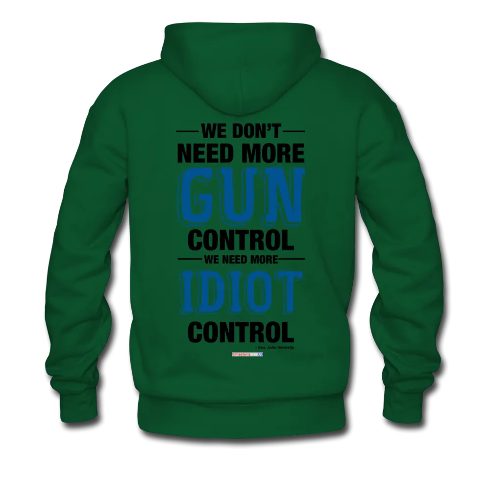 MORE IDIOT CONTROL - Men's Hoodie