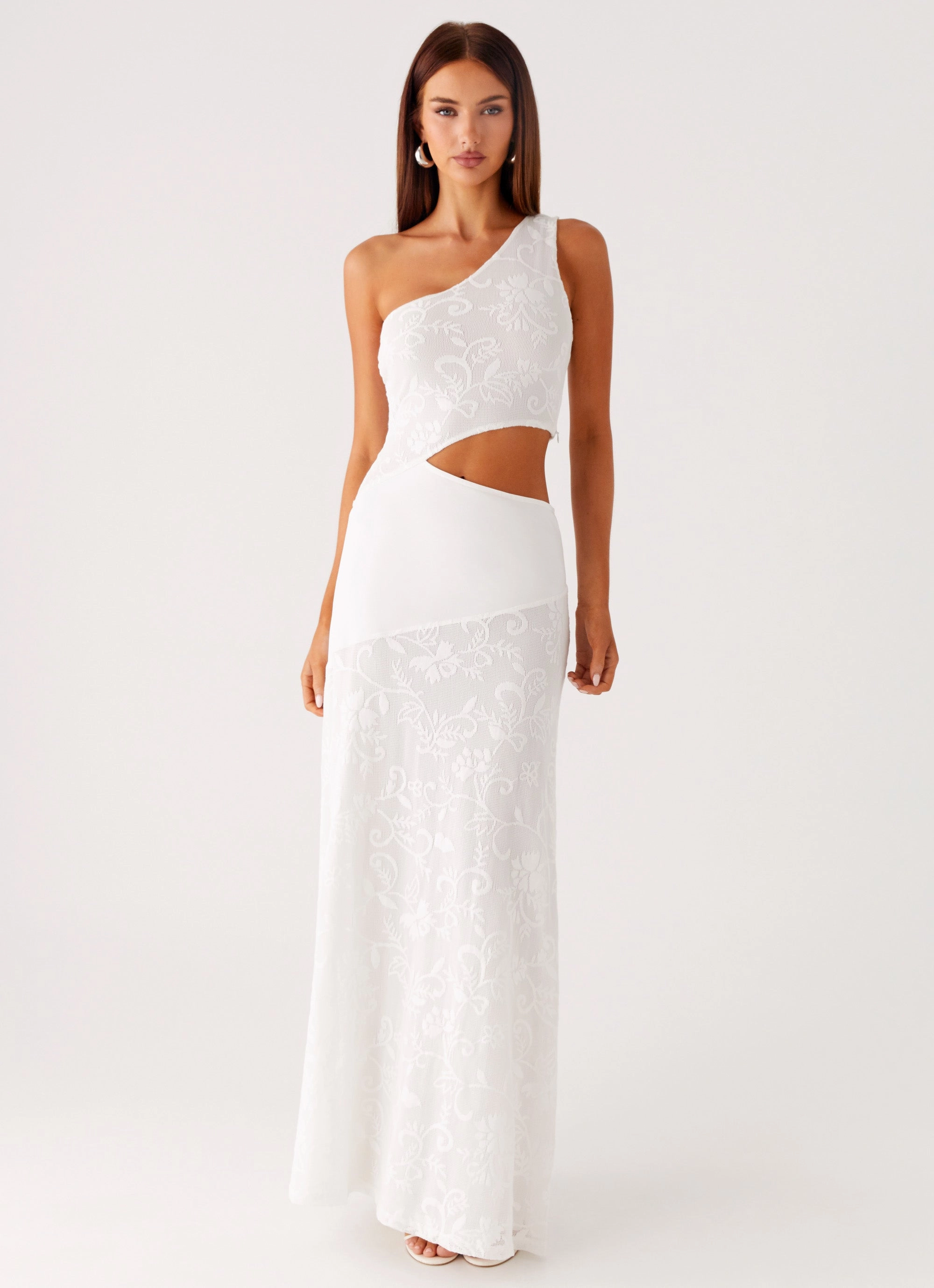 Stylish day dress More Than Maybe Maxi Dress - White