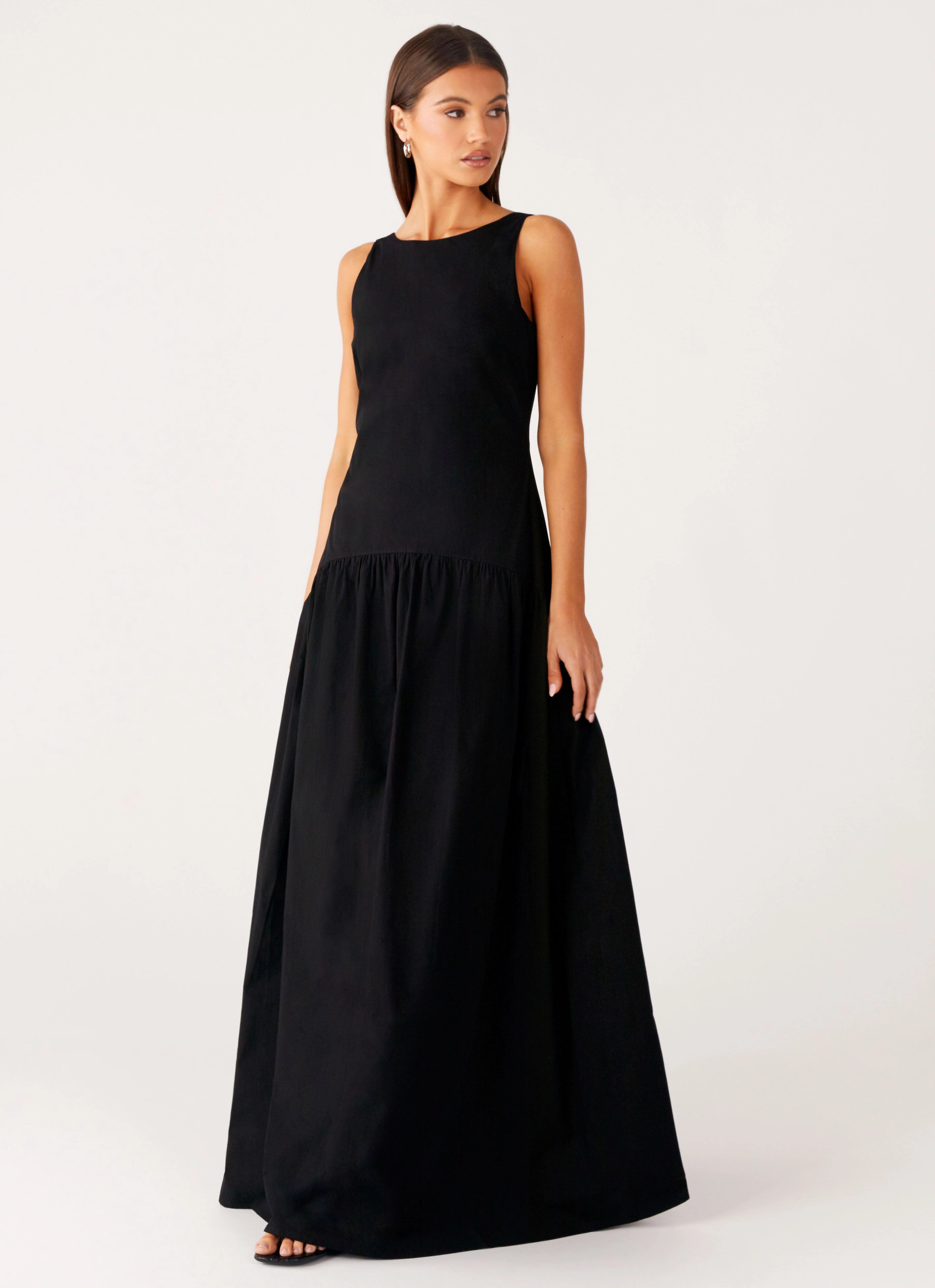 Birthday-Celebration Morena Maxi Dress - Black