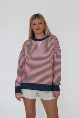 BondedSeamTechnology Morgan Striped Sweatshirt