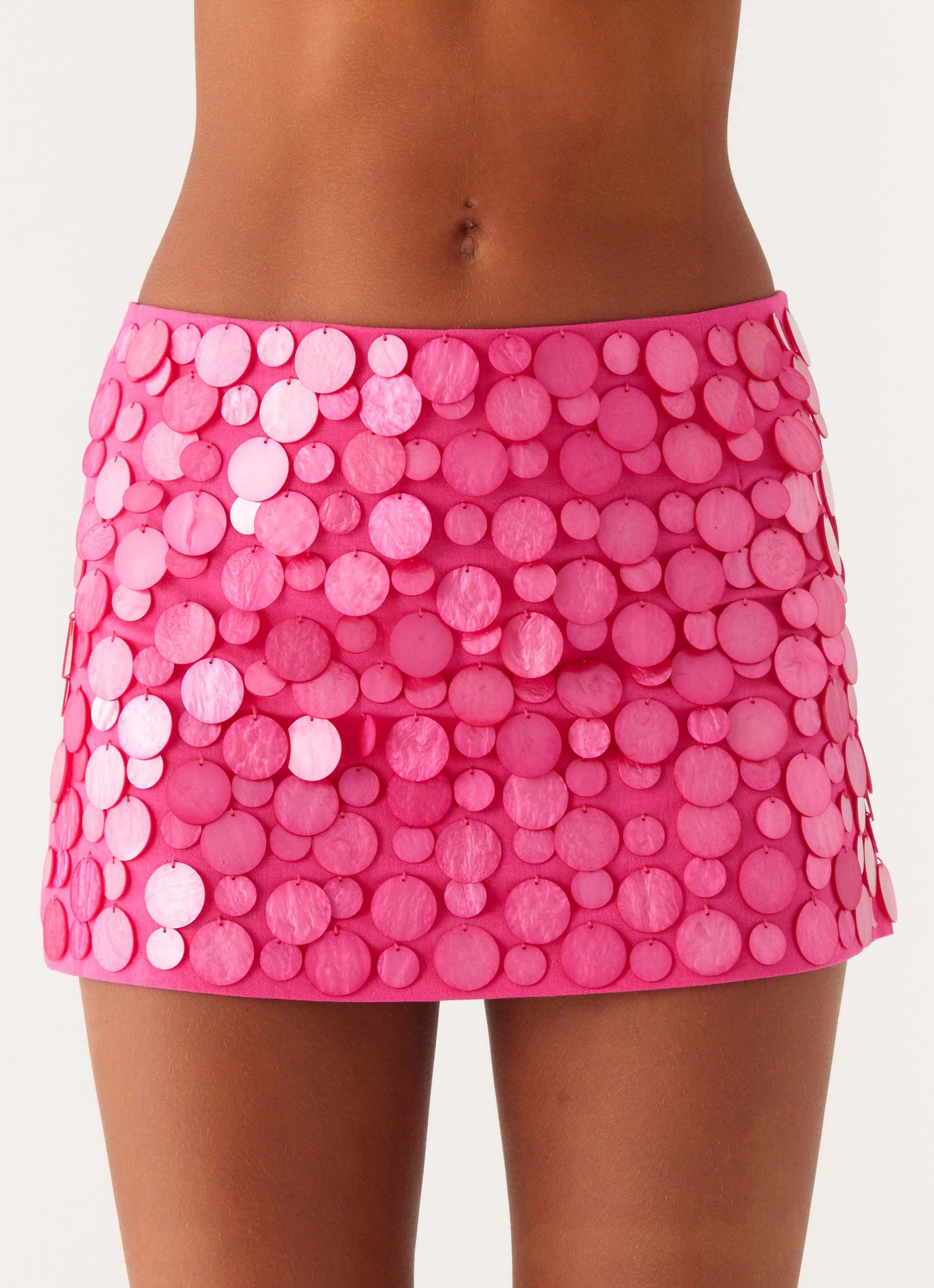 Movie Star Mini Skirt - Fuchsia Simple Comfort Rugged Fit