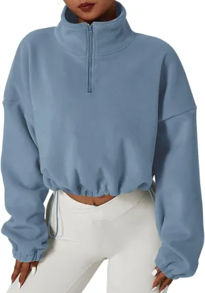 Zip-Up Fleece Sweatshirts