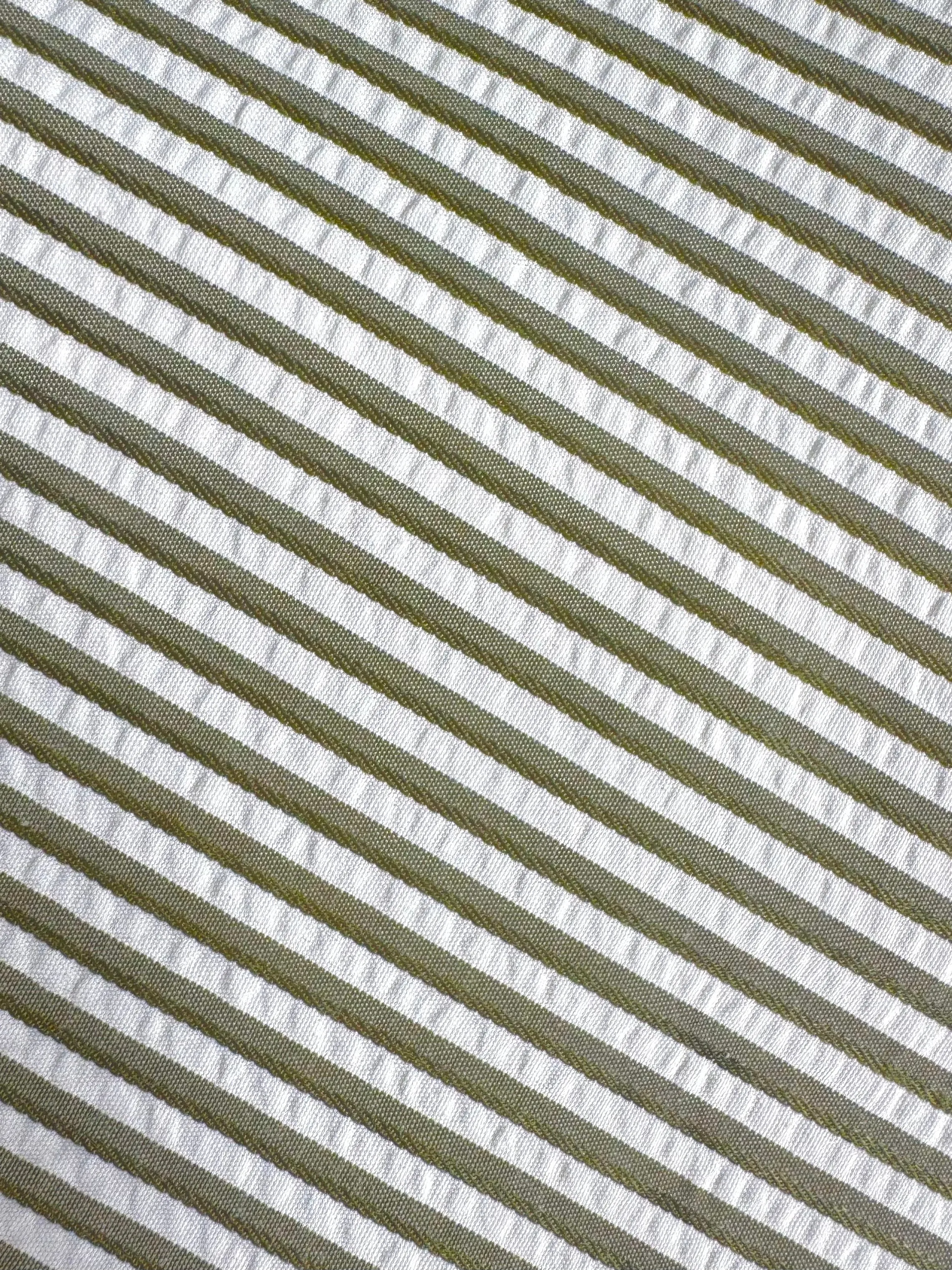 Stretch Motion MASON'S DAUGHTER | Olivia Short, Olive & Ivory Seersucker