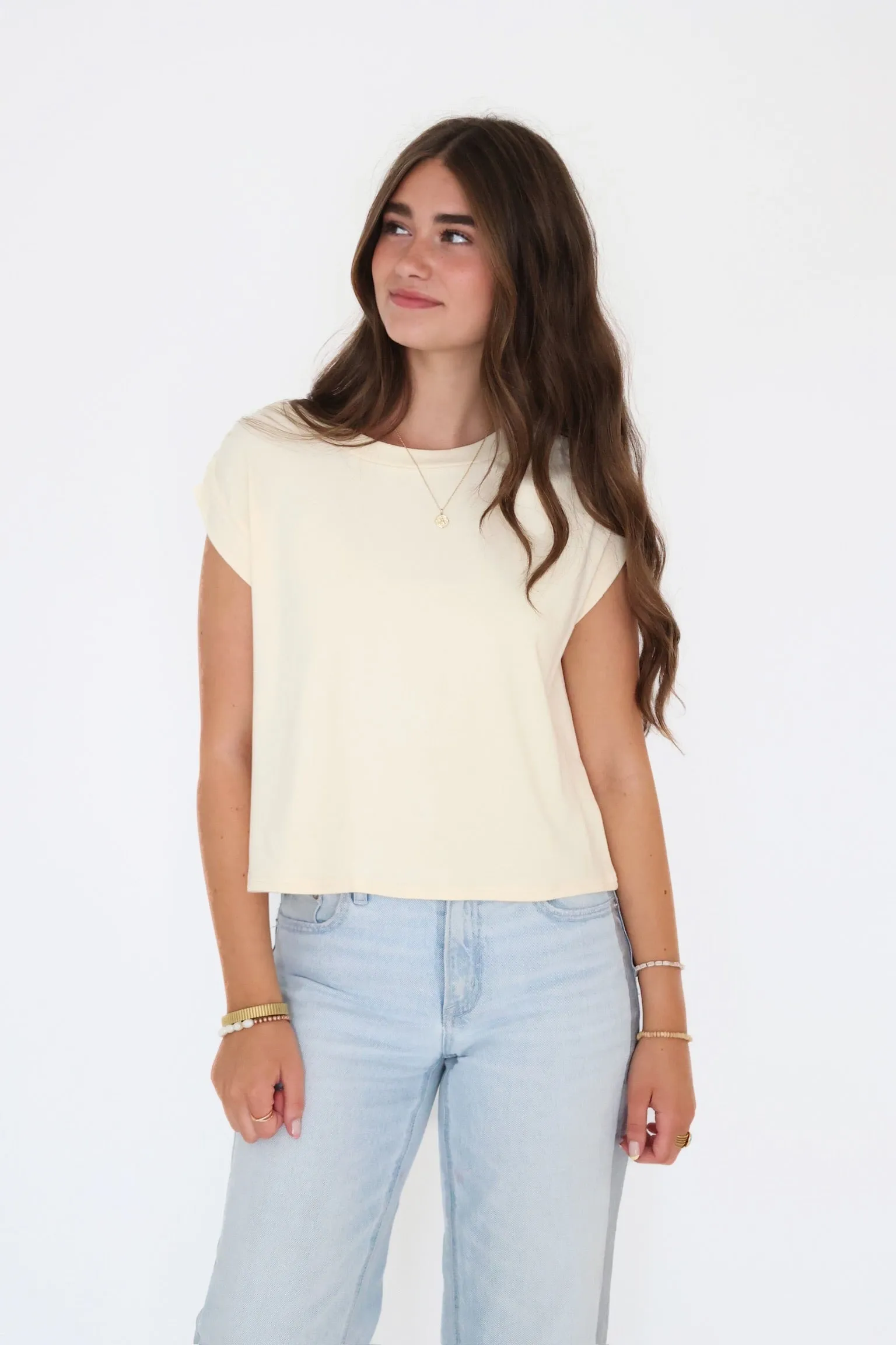 On To Next Top Resilient Fabric Blend