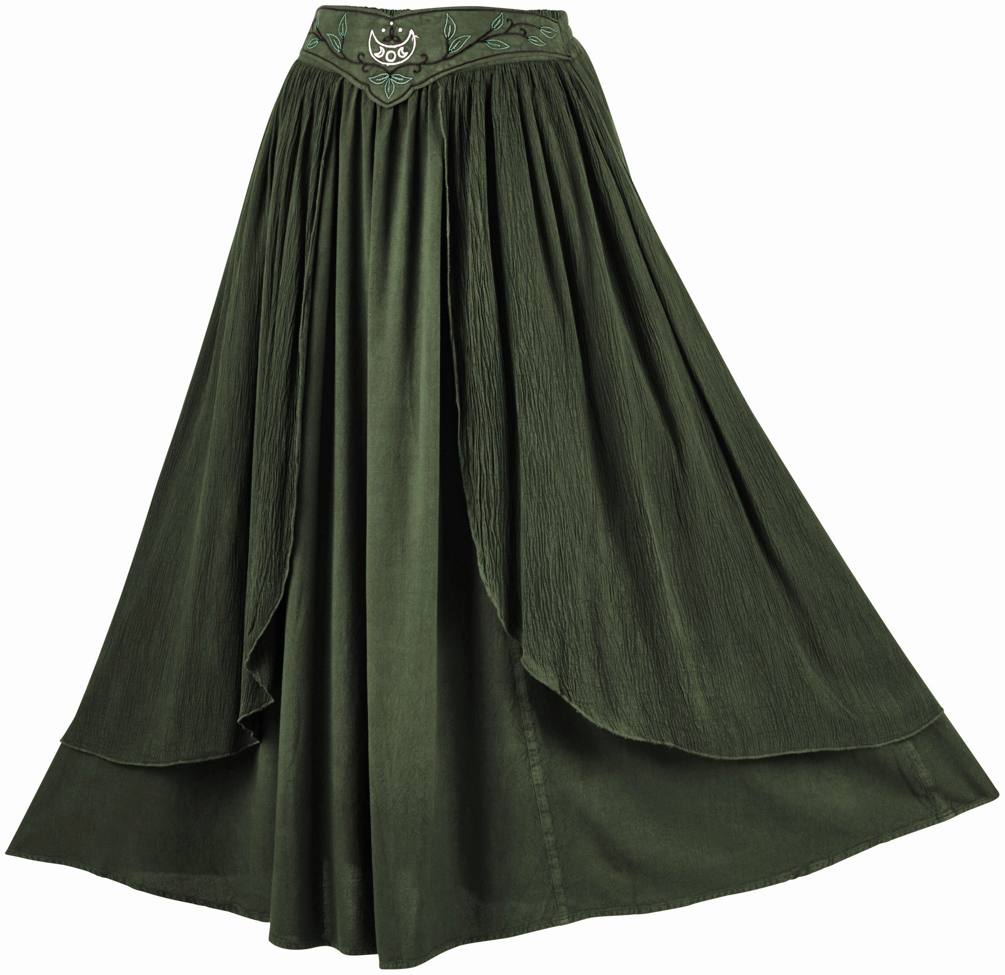 Dryad Maxi Limited Edition Moss Green Body Shape sport chic