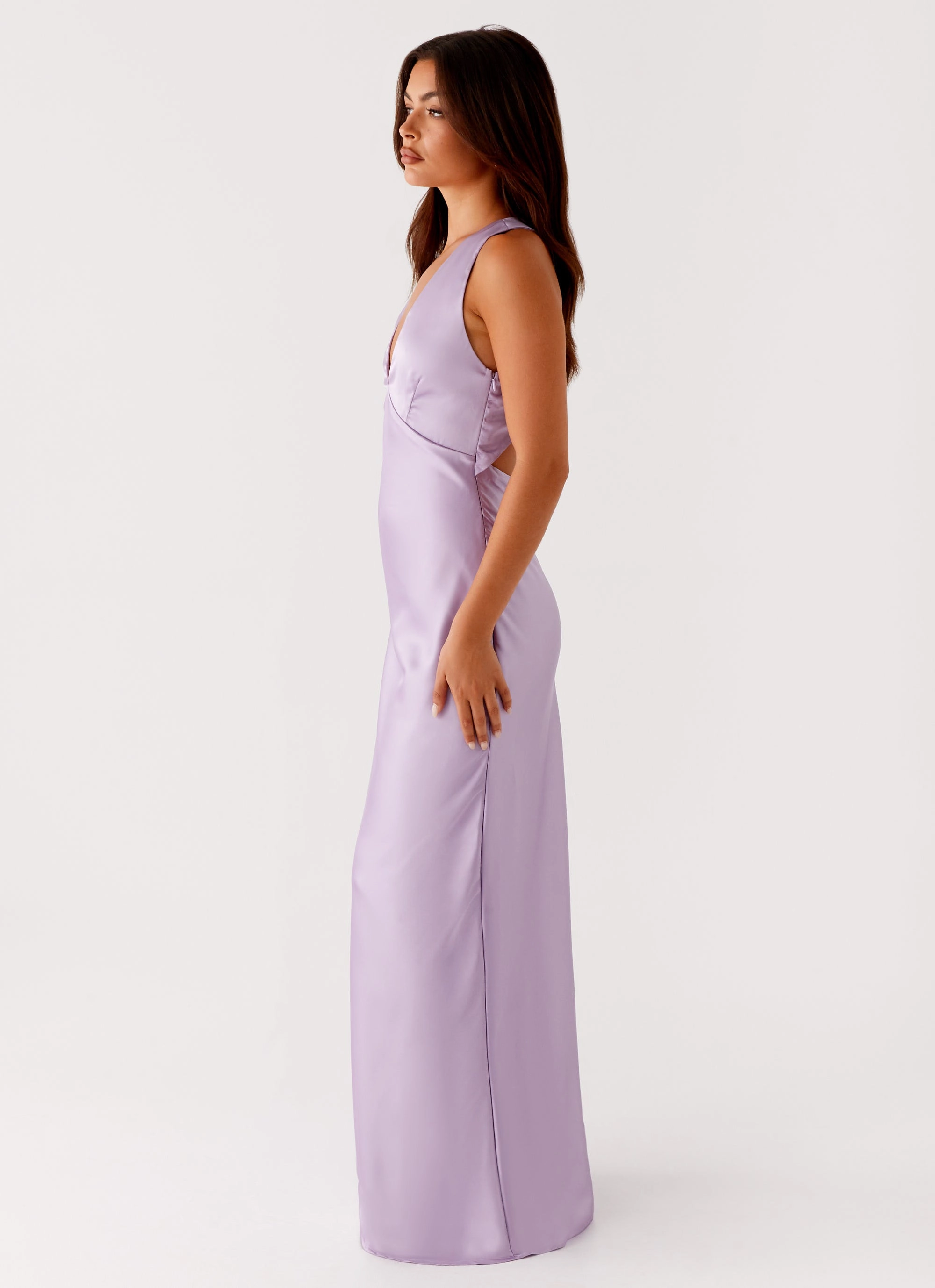 Body Confidence Cozy Layers Brody Maxi Dress - Lilac