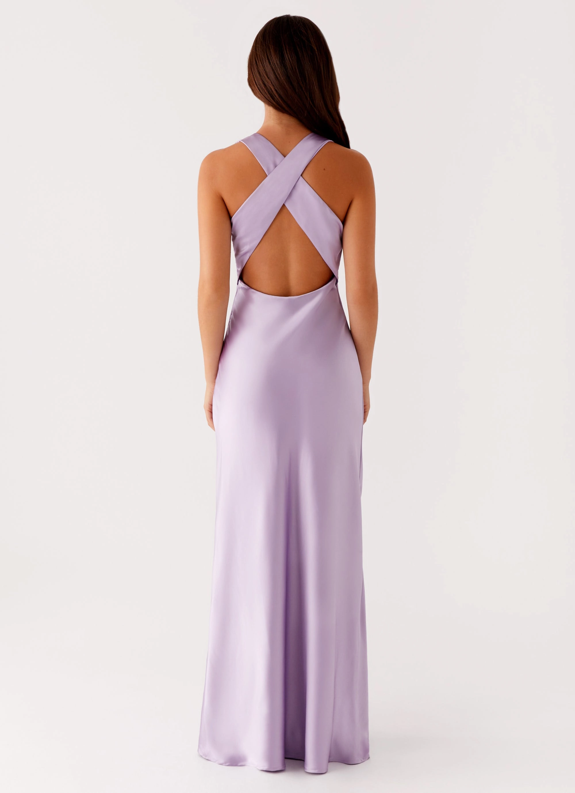 Brody Maxi Dress - Lilac Draped Layer Travel Ready