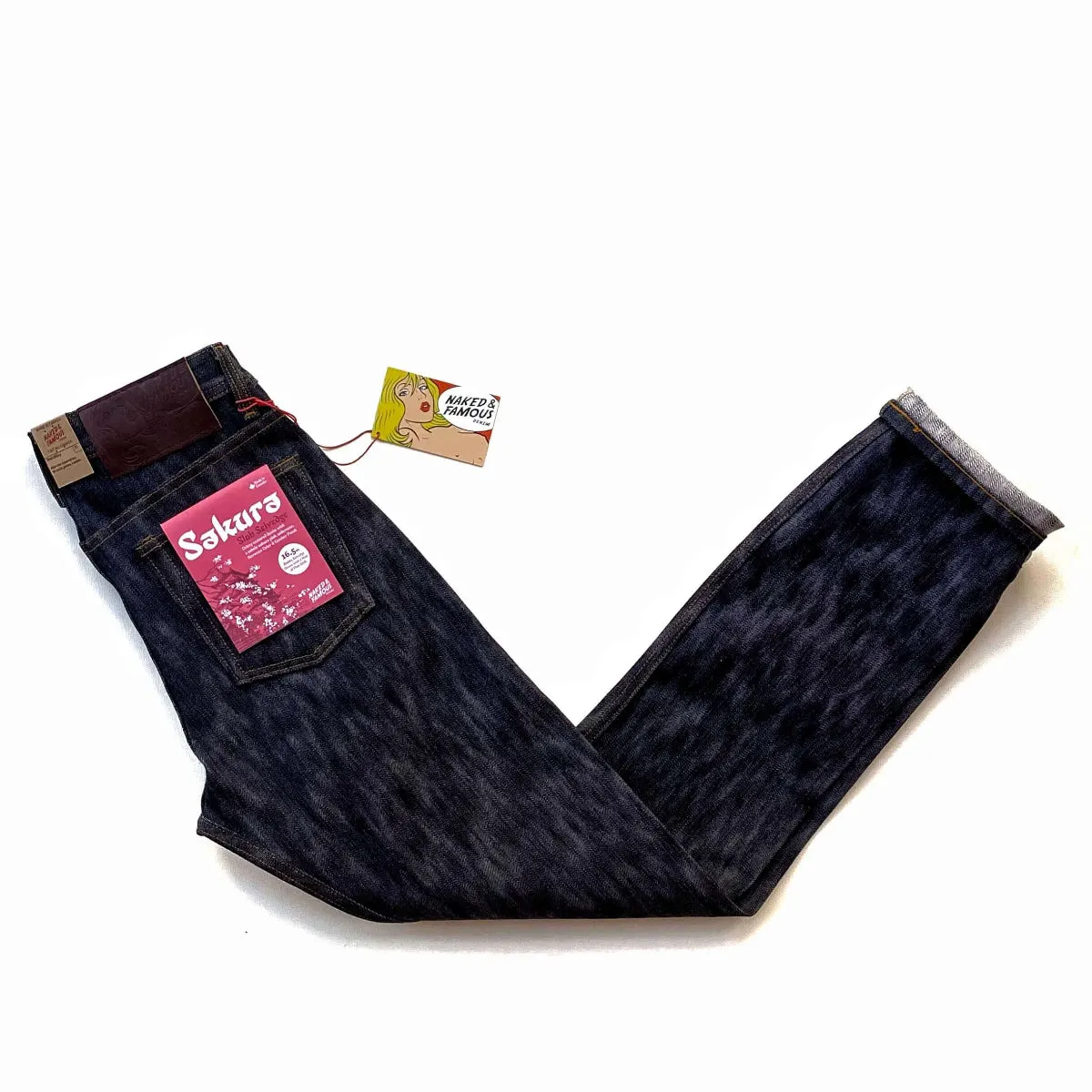 Naked & Famous Sakura Slub Selvedge - Weird Guy Jeans