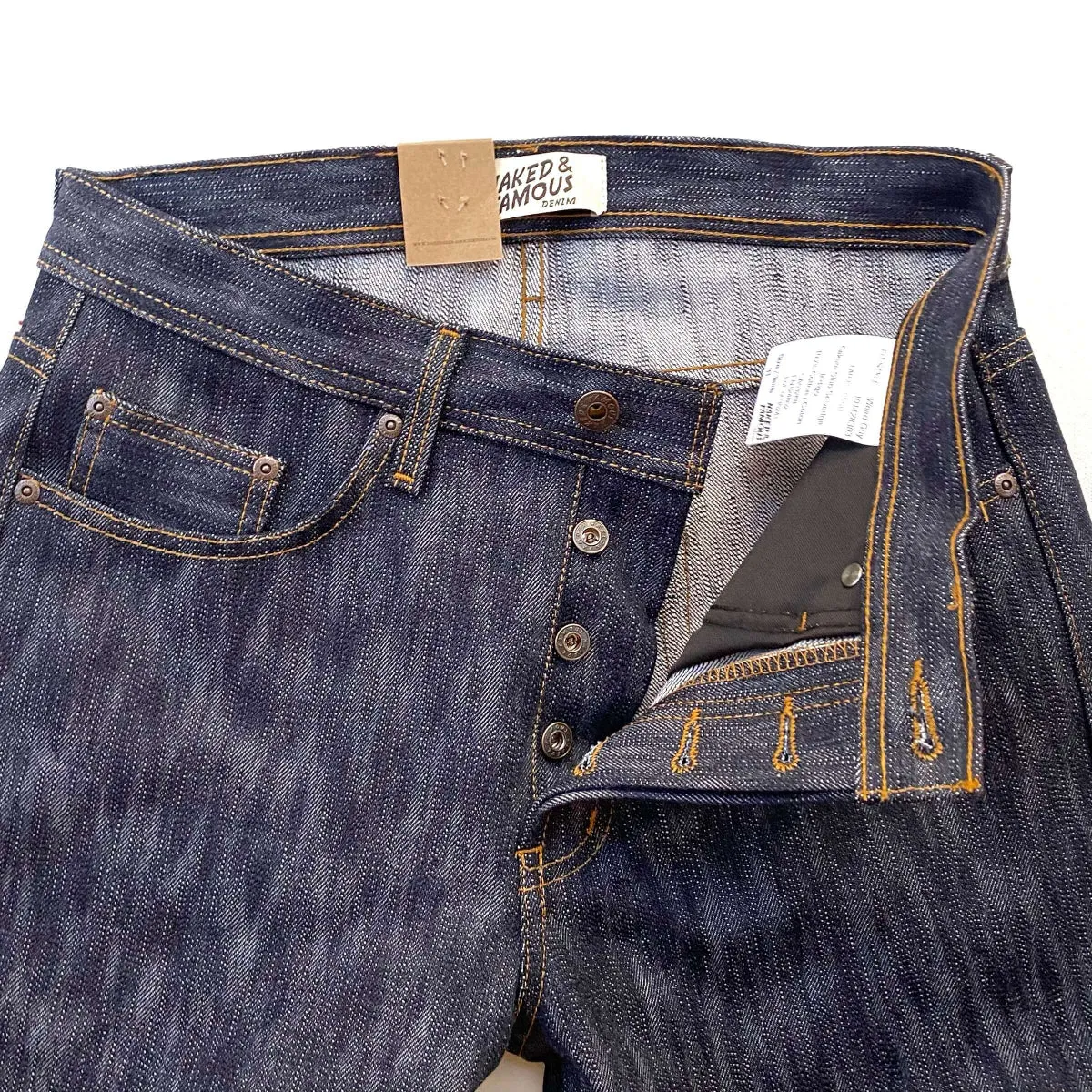 Naked & Famous Sakura Slub Selvedge - Weird Guy Jeans