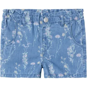 Name It Medium Blue Denim Bella Baggy Denim Shorts