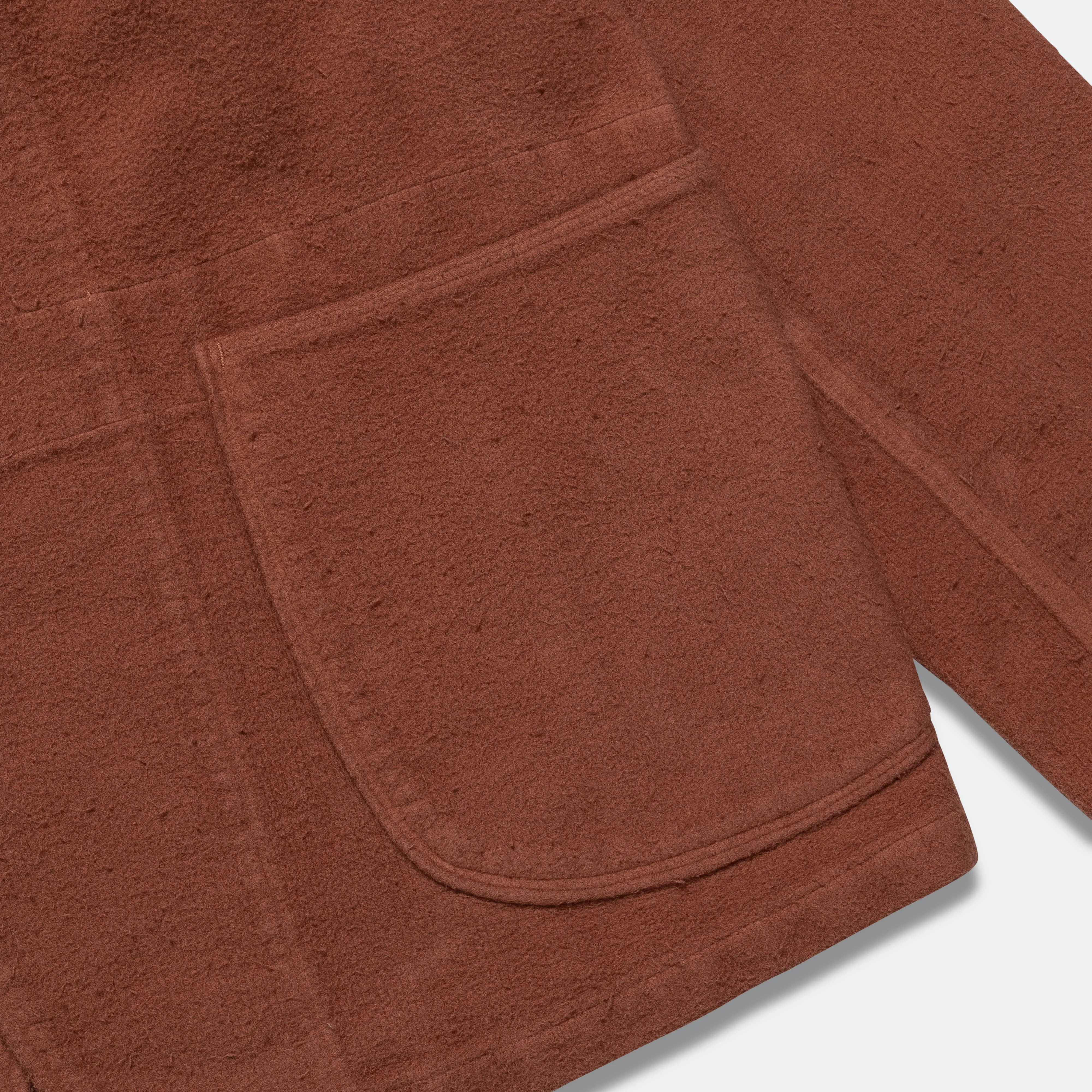 Napped Heat-Corduroy HOSPITAL JKT - Soho Brick