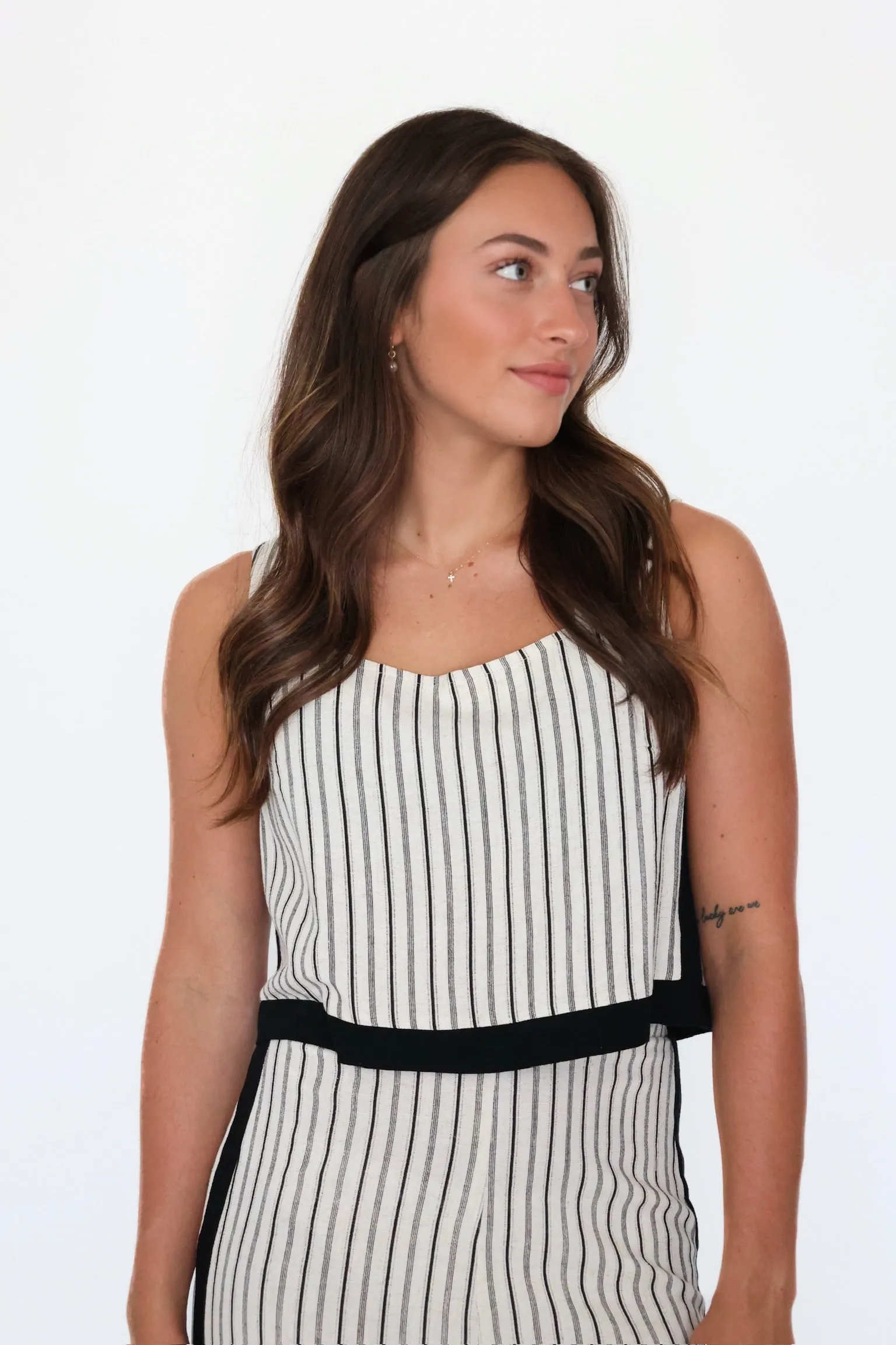 StainResistantFinish Layered Collar System Natural Blend Top