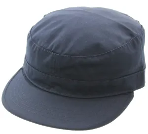 Navy Blue - Adjustable Fatigue Cap - Polyester Cotton