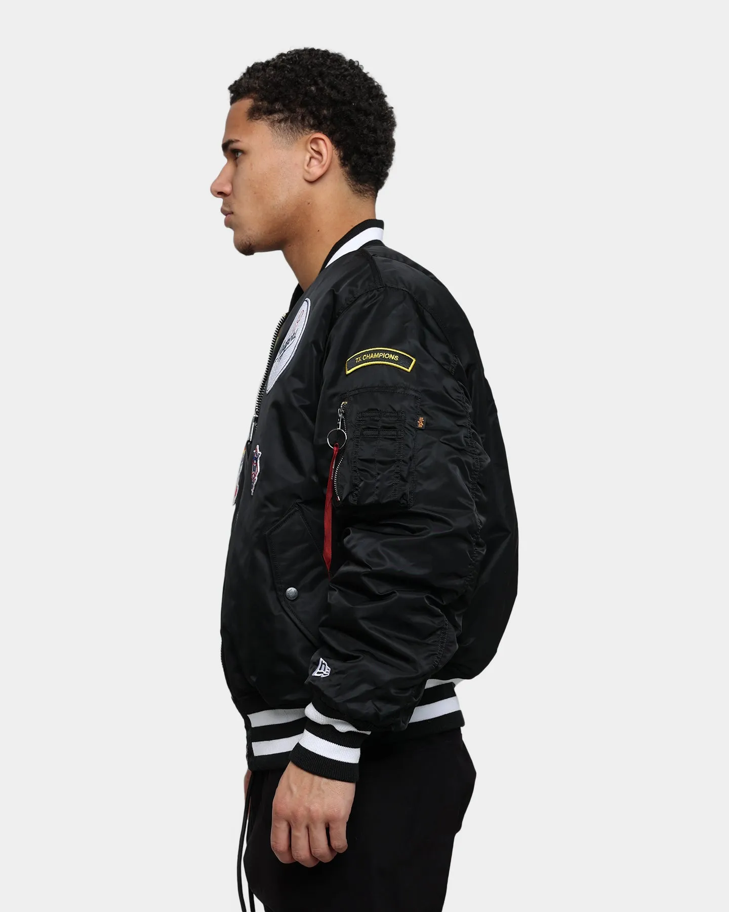New Era Los Angeles Dodgers Varsity Jacket Black