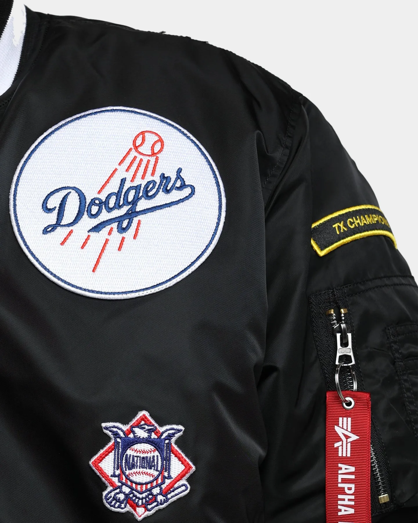 New Era Los Angeles Dodgers Varsity Jacket Black