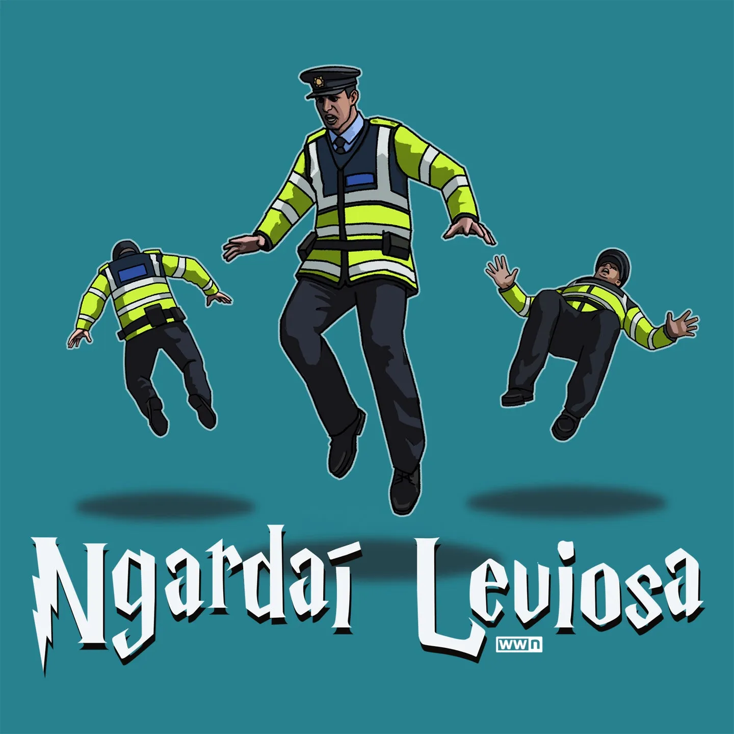 Ngardaí Leviosa - Premium WWN T-shirt