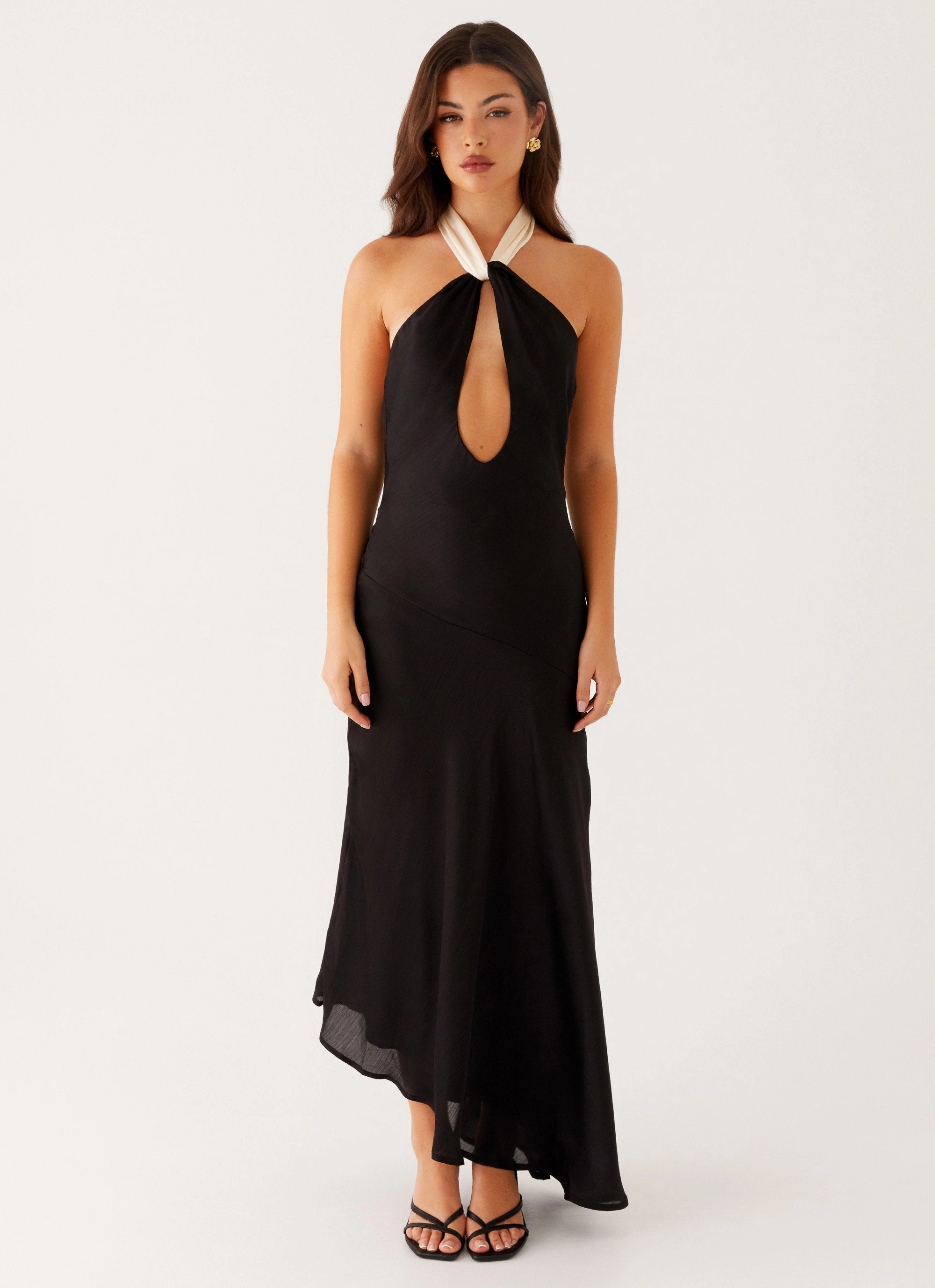 Night Owl Maxi Dress - Black Chill Comfort Gender Fluid