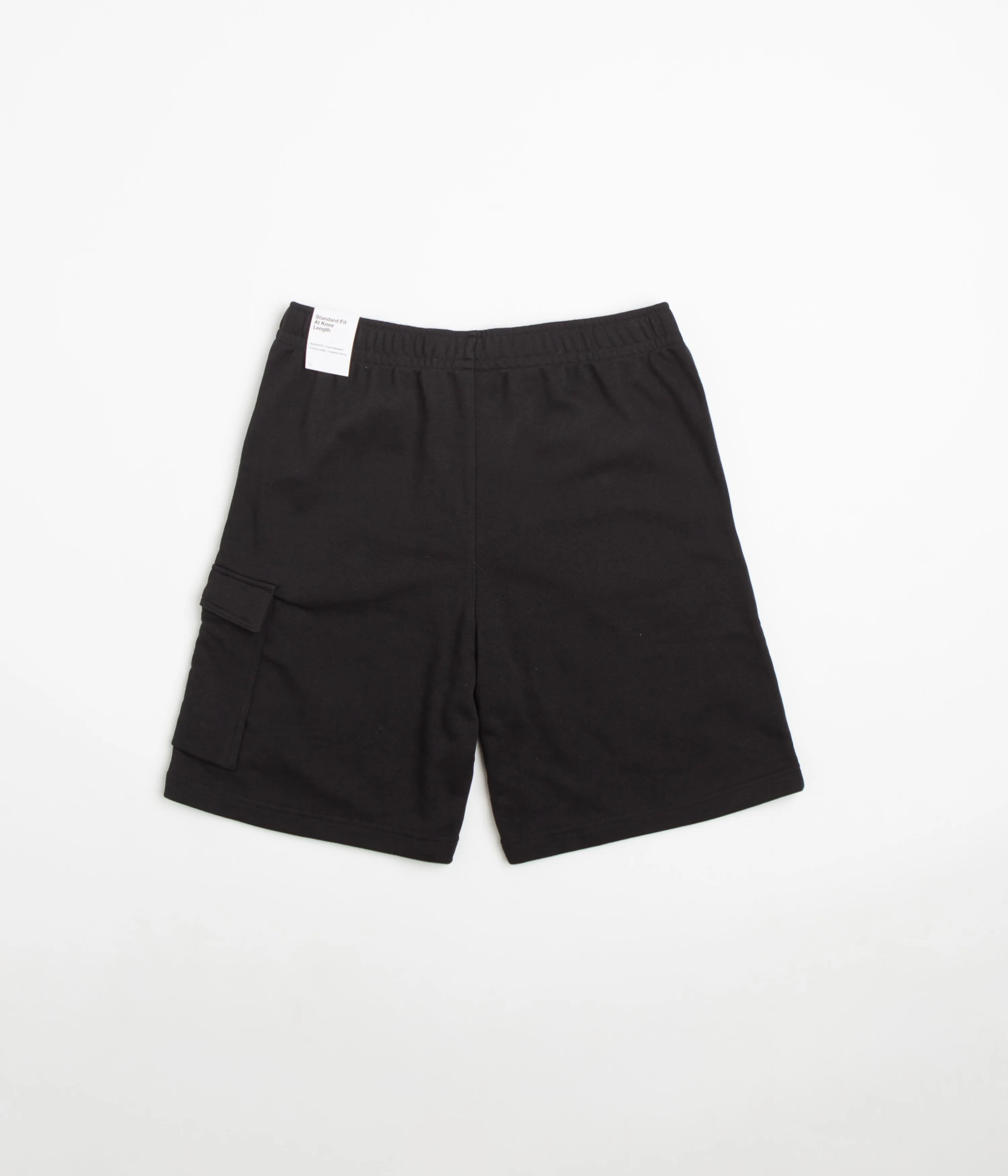Nike Club Terry Cargo Shorts - Black / Black / White