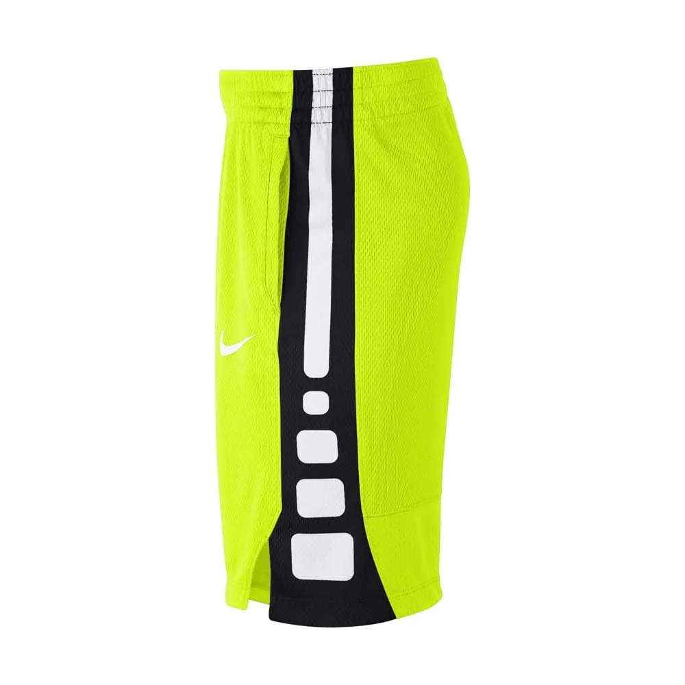 Nike Dry Elite Stripe Volt Youth Shorts