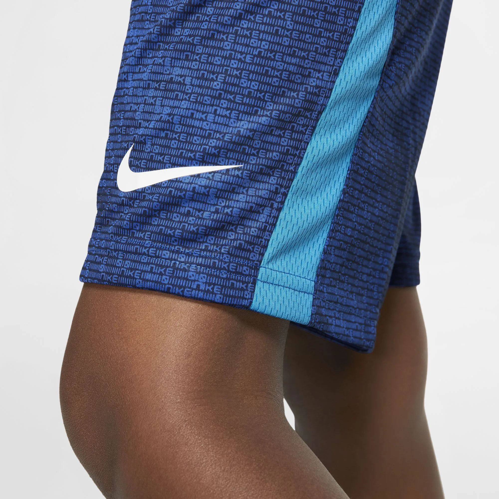 Nike Kids Dri-Fit Training Shorts - Game Royal/Laser Blue/White