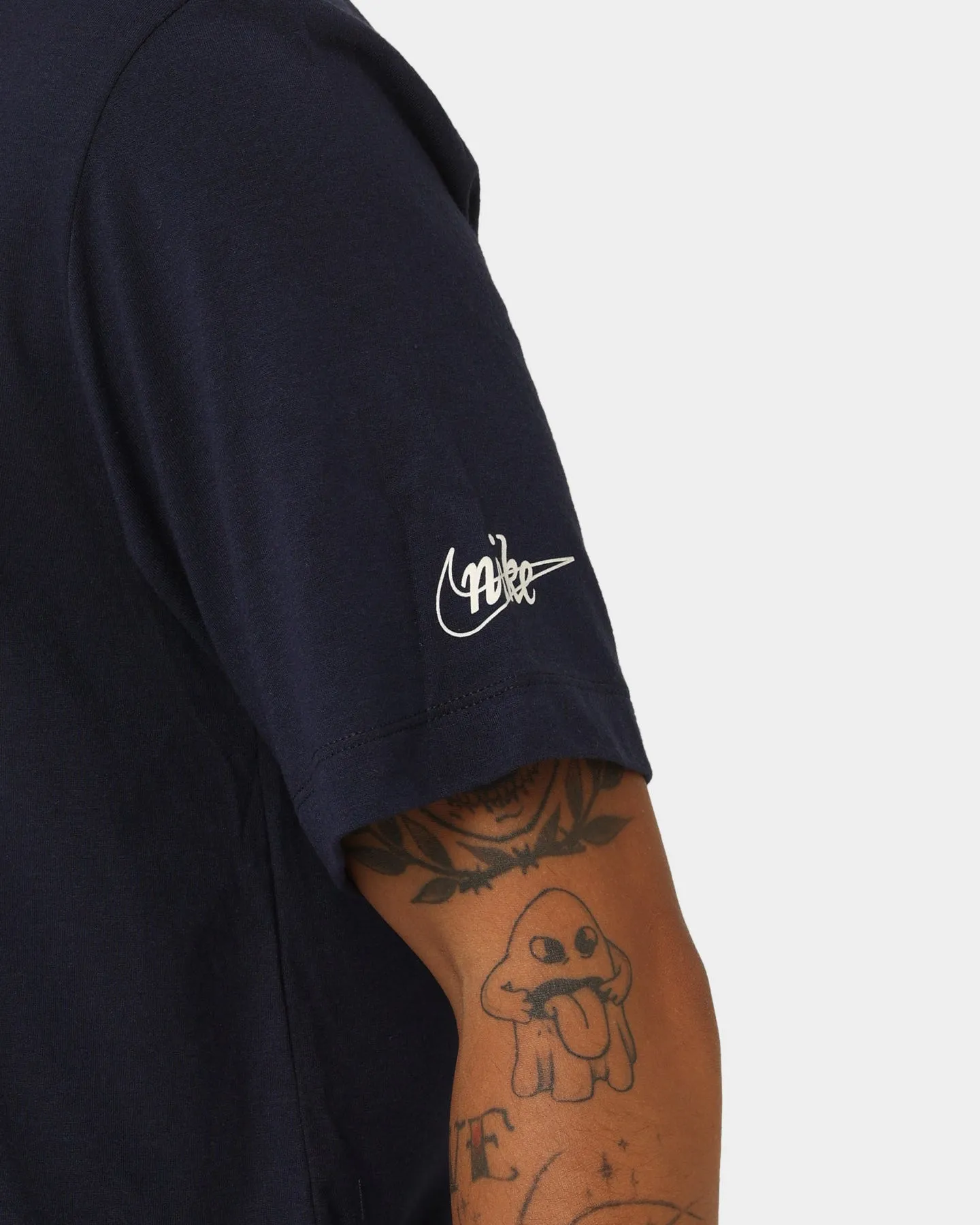 Nike New York Giants Triblend Logo T-Shirt College Navy