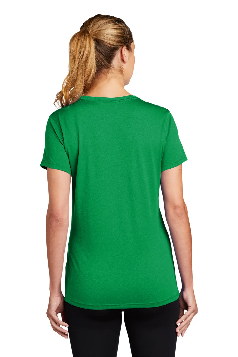 Nike Womens Legend Dri-Fit Moisture Wicking Short Sleeve Crewneck T-Shirt - Apple Green - Closeout