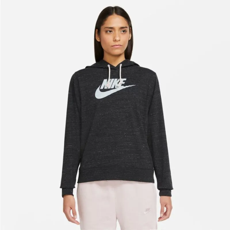 Nike Women's Vintage Black Hoodie Sweatshirt - Cozy Everyday Essential with Hood