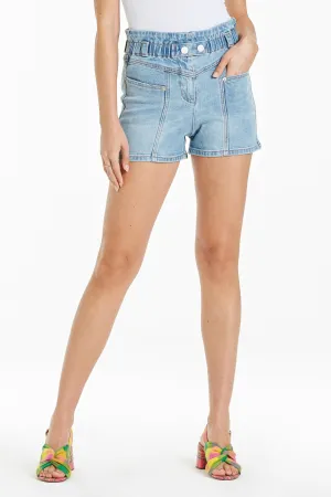 NINA SUPER HIGH RISE SHORTS NAVIGATE