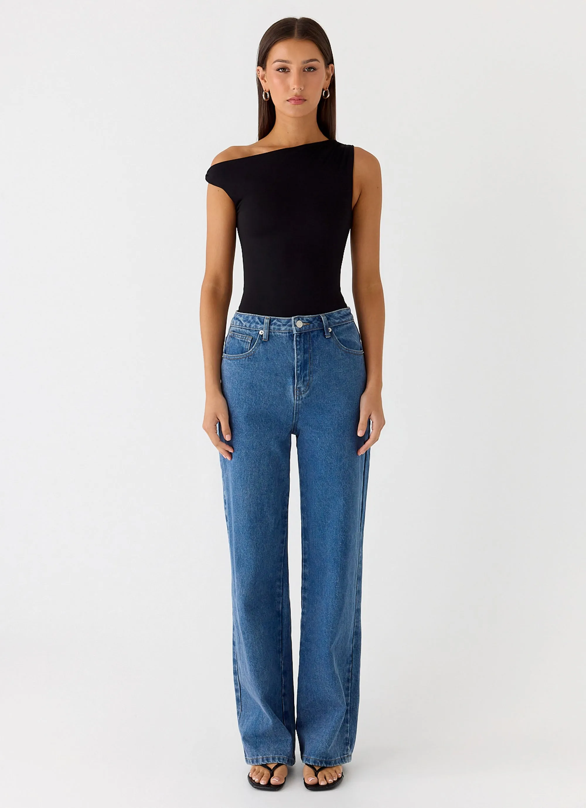 No Answer Bodysuit - Black AntiOdorTreatment