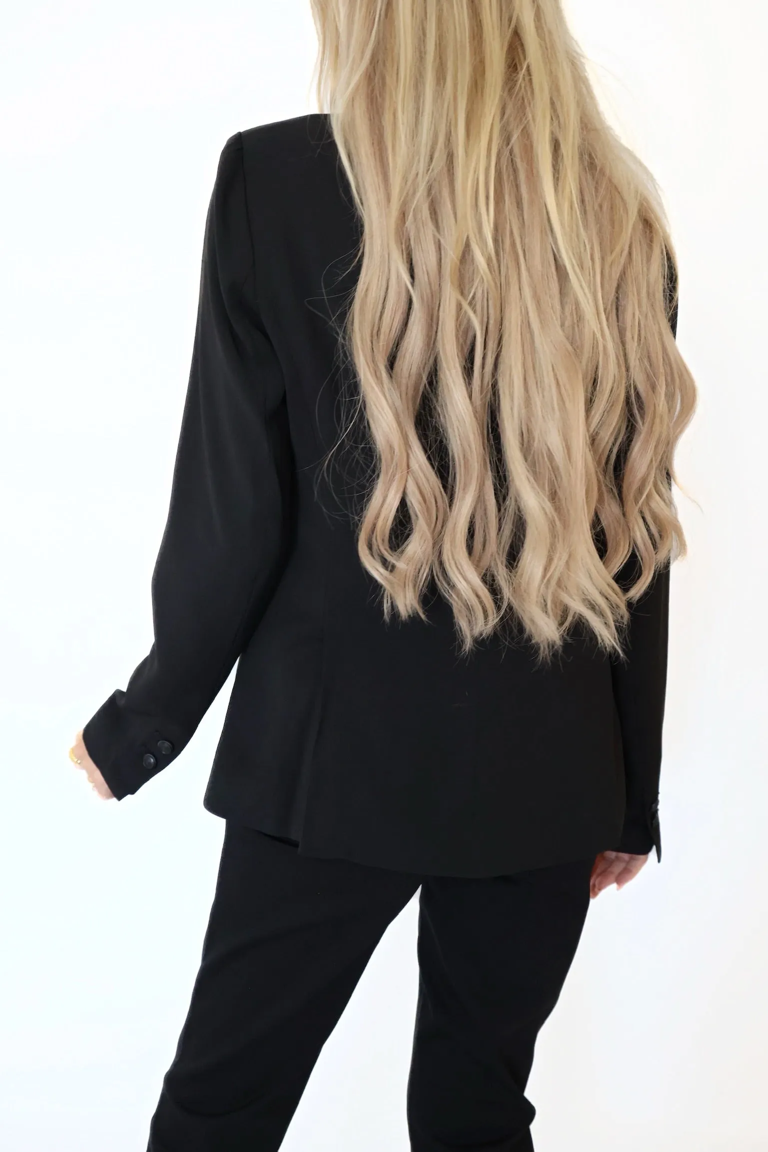 Gemma Rhinestone Blazer (FINAL SALE) Low Profile Stitching