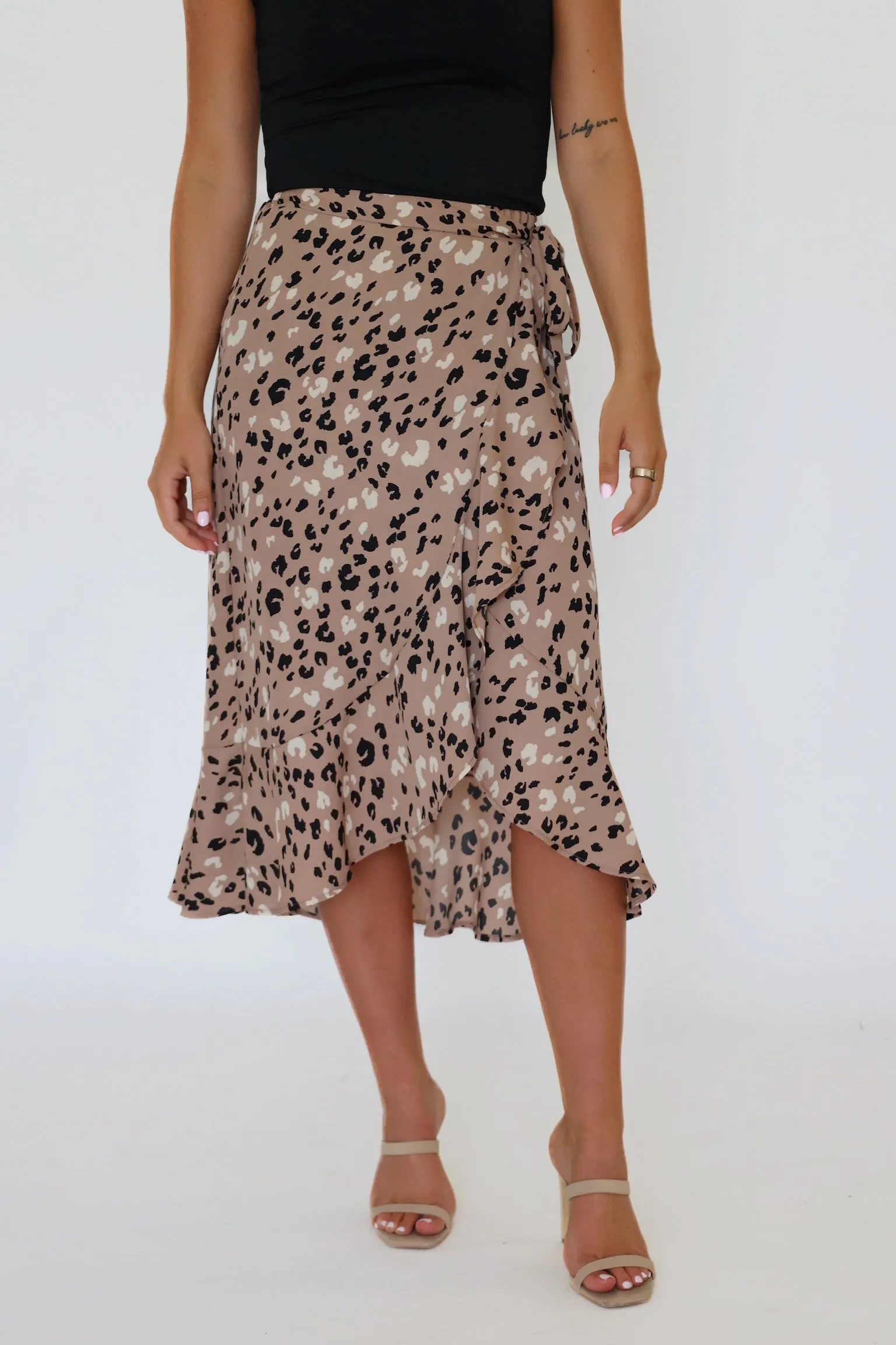 Mischa Wrap Skirt Fit For Movement Casual Layer